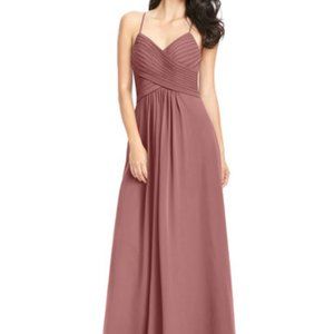 Azazie Haleigh Bridesmaid Dress - Desert Rose